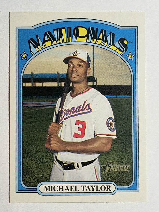 2021 Topps Heritage #200 Michael Taylor