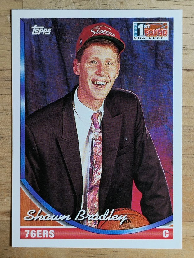 1993-94 Topps #41 Shawn Bradley RC