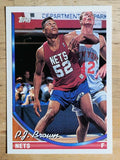1993-94 Topps #94 P.J. Brown RC