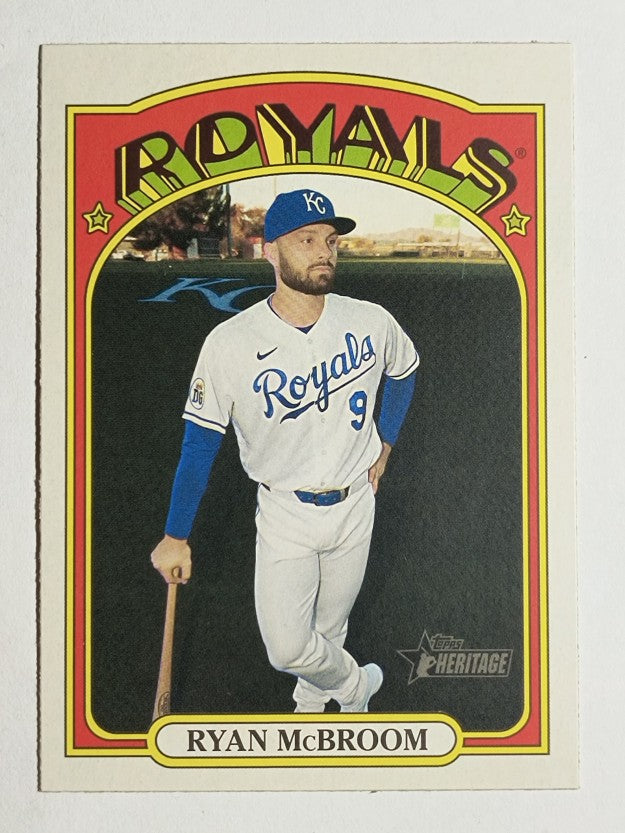 2021 Topps Heritage #201 Ryan McBroom