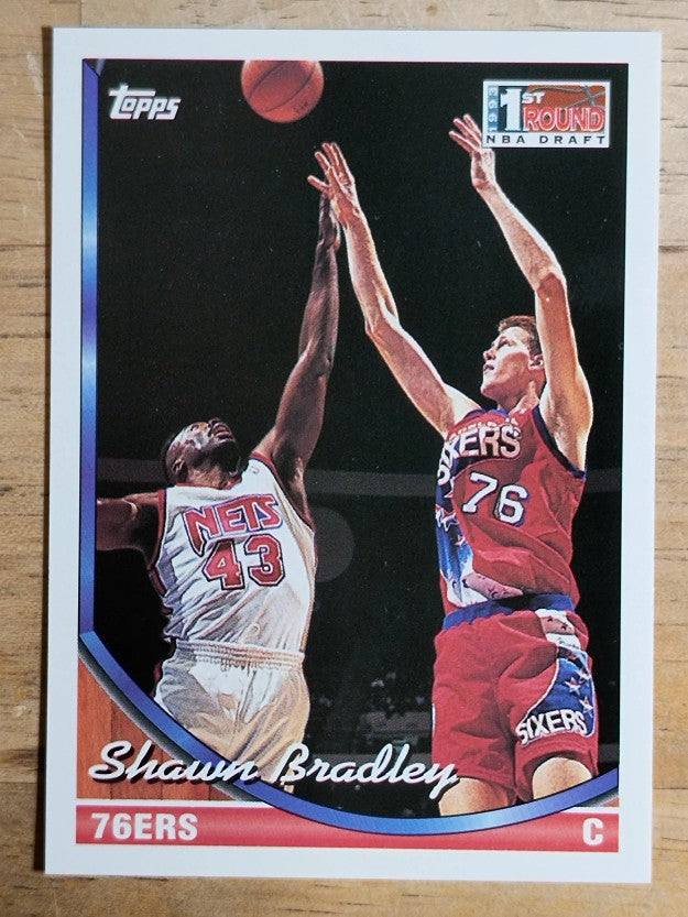 1993-94 Topps #308 Shawn Bradley