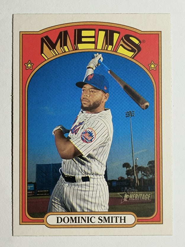 2021 Topps Heritage #212 Dominic Smith
