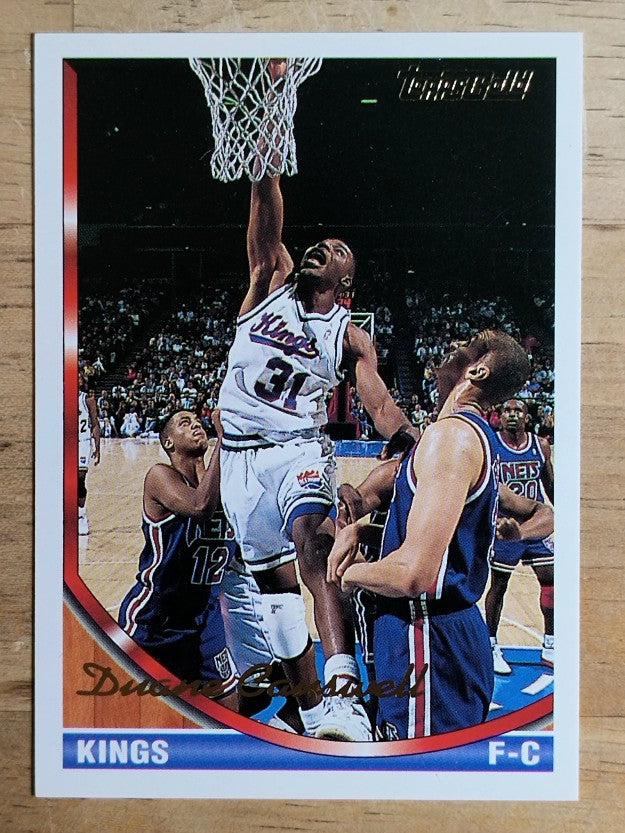 1993-94 Topps Gold #136 Duane Causwell