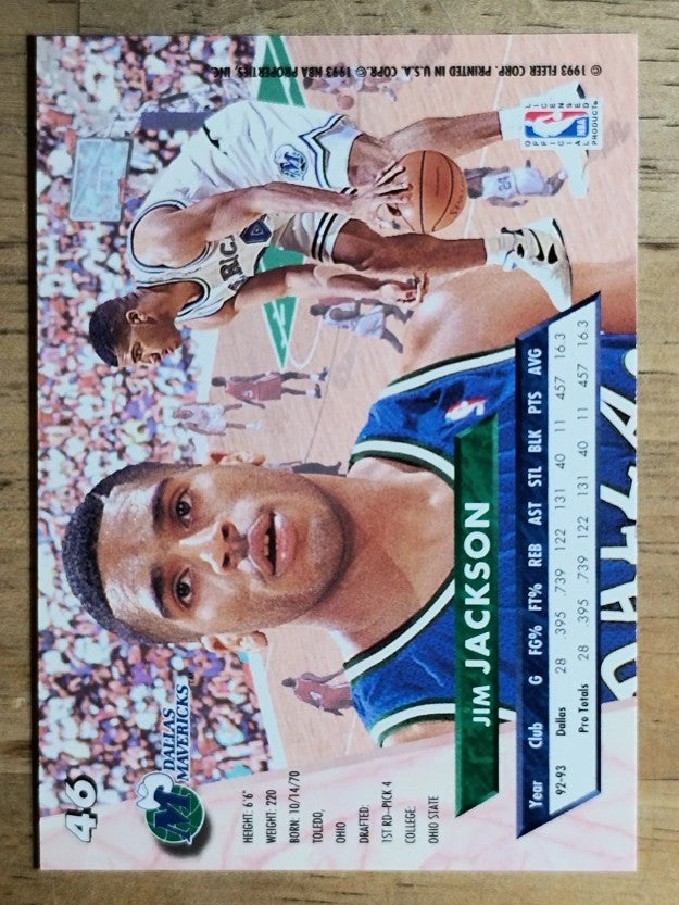 1993-94 Ultra #46 Jim Jackson