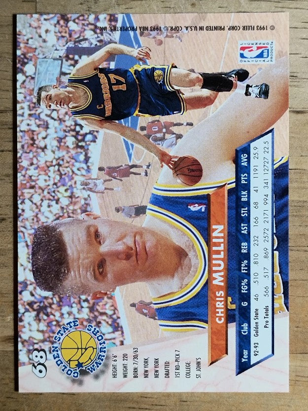1993-94 Ultra #68 Chris Mullin