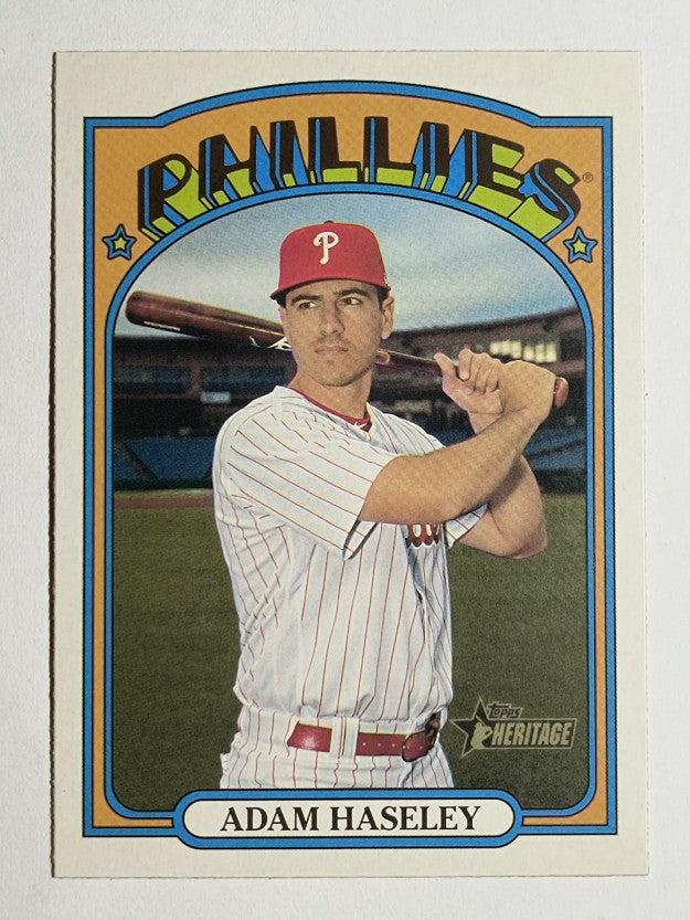 2021 Topps Heritage #223 Adam Haseley