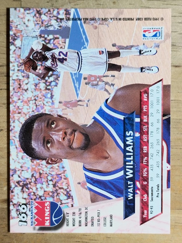 1993-94 Ultra #166 Walt Williams