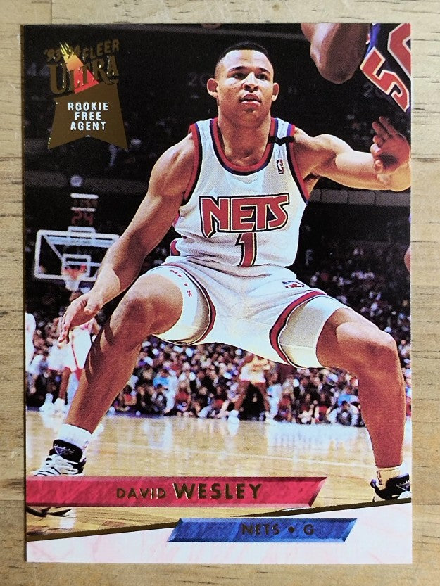 1993-94 Ultra #299 David Wesley RC