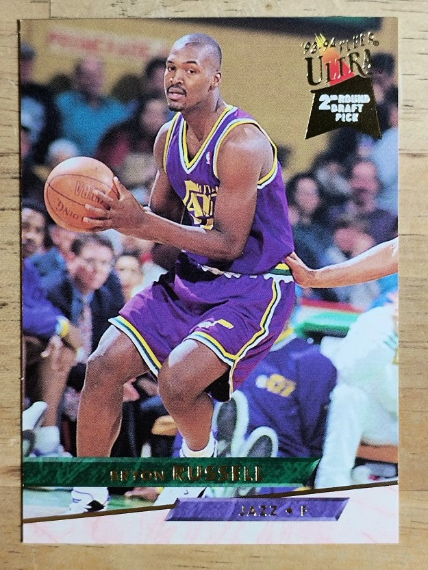 1993-94 Ultra #350 Bryon Russell RC