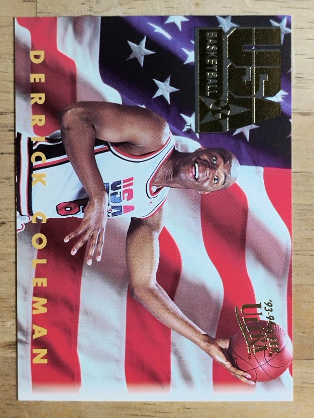 1993-94 Ultra #361 Derrick Coleman USA