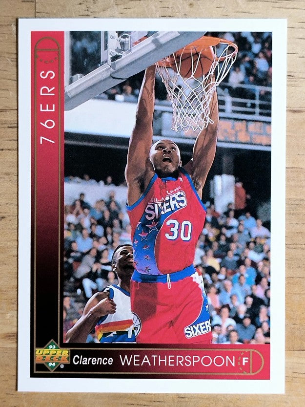 1993-94 Upper Deck #30 Clarence Weatherspoon