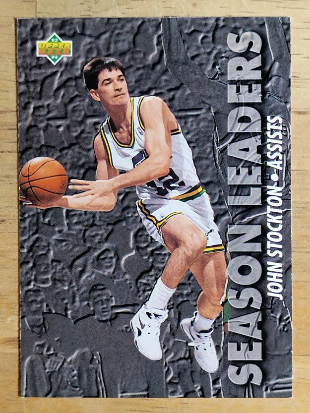 1993-94 Upper Deck #168 John Stockton SL