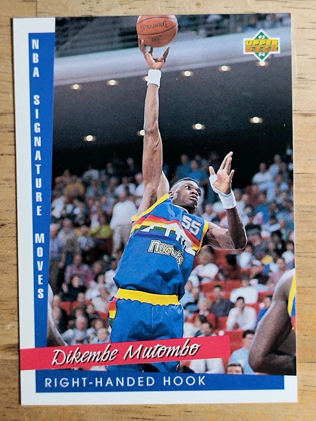 1993-94 Upper Deck #246 Dikembe Mutombo SM