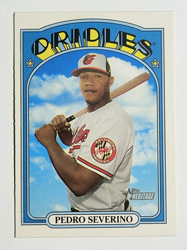 2021 Topps Heritage #235 Pedro Severino