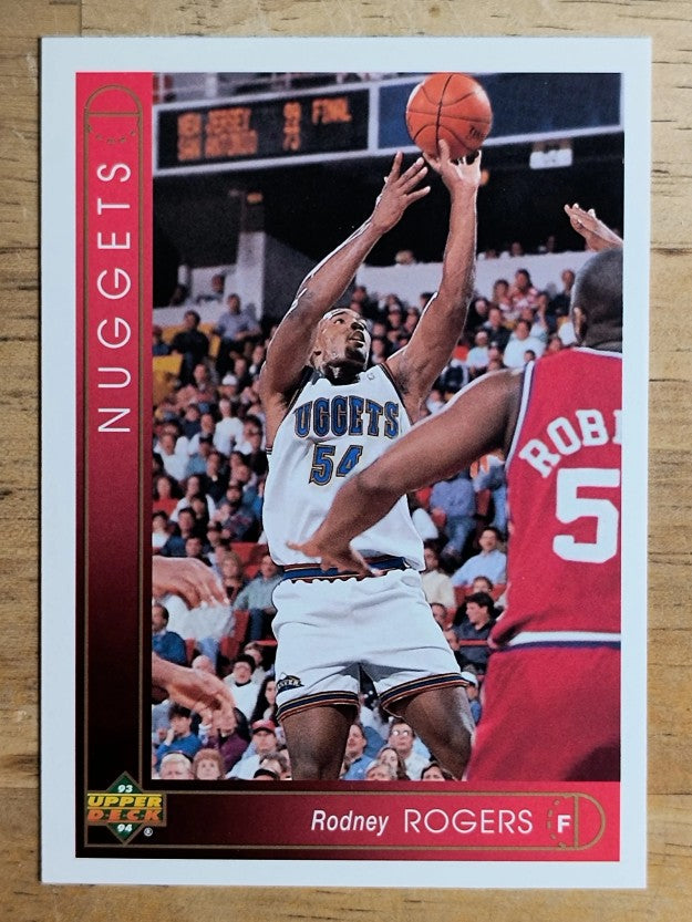 1993-94 Upper Deck #347 Rodney Rogers RC