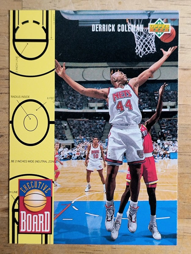 1993-94 Upper Deck #428 Derrick Coleman EB