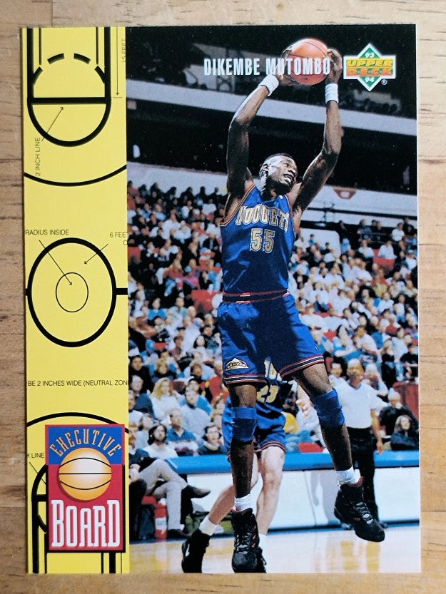 1993-94 Upper Deck #431 Dikembe Mutombo EB