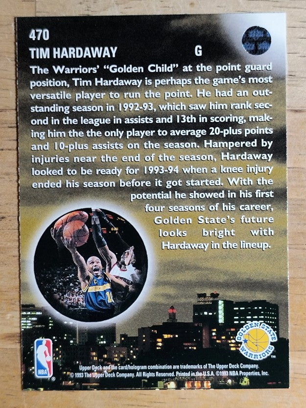 1993-94 Upper Deck #470 Tim Hardaway SL
