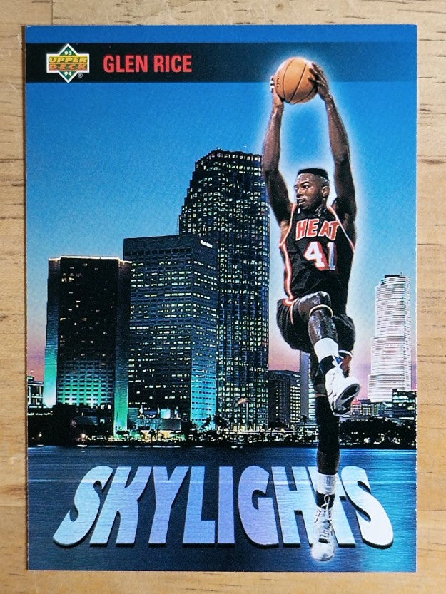 1993-94 Upper Deck #480 Glen Rice SL