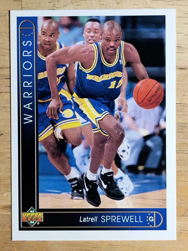 1993-94 Upper Deck International Spanish #54 Latrell Sprewell