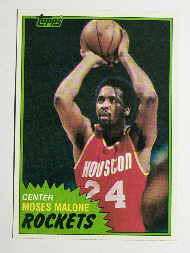 1981-82 Topps #14 Moses Malone