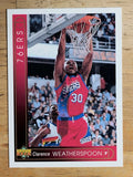 1993-94 Upper Deck International Spanish #87 Clarence Weatherspoon