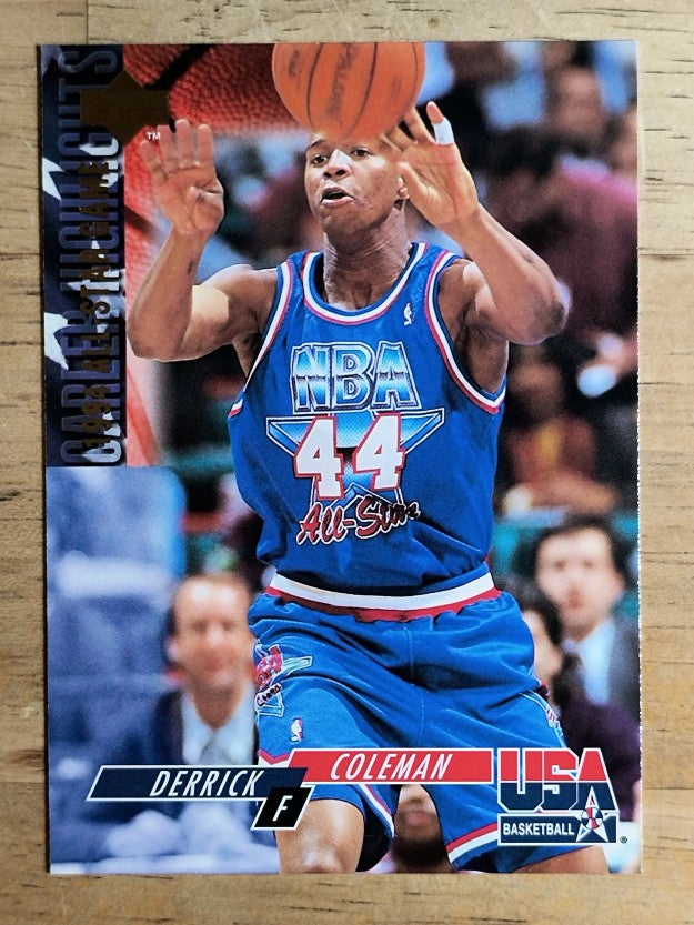1994 Upper Deck USA #4 Derrick Coleman/1994 All-Star Game