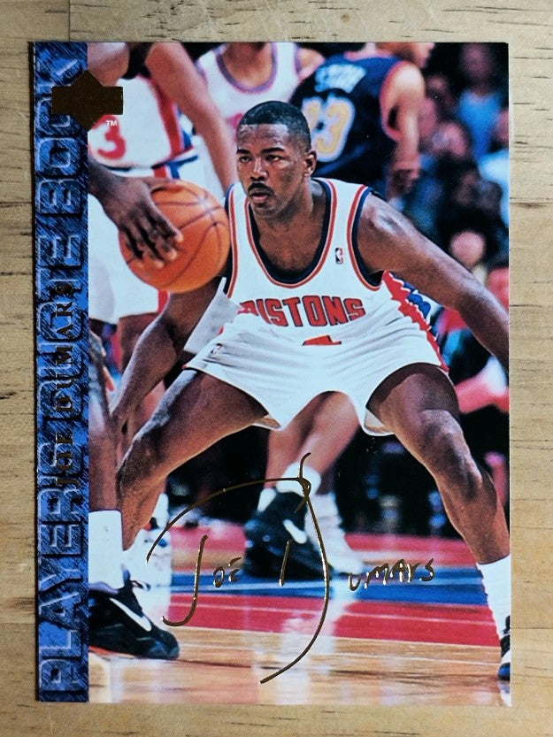 1994 Upper Deck USA #7 Joe Dumars/Player Quotebook