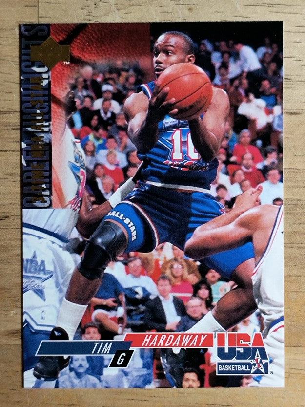 1994 Upper Deck USA #16 Tim Hardaway/3-Time All-Star