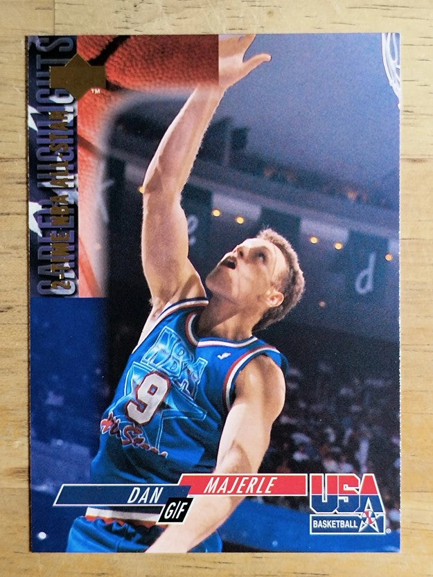 1994 Upper Deck USA #33 Dan Majerle/3-Time NBA All-Star
