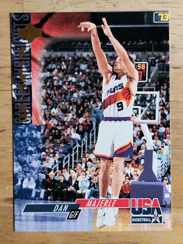 1994 Upper Deck USA #34 Dan Majerle/3-Point King