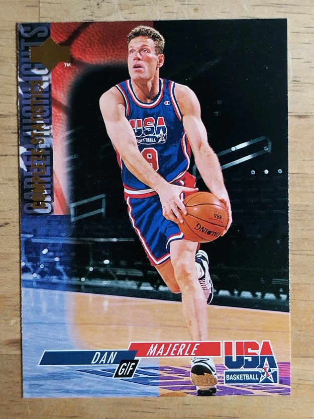 1994 Upper Deck USA #36 Dan Majerle/Career Statistics