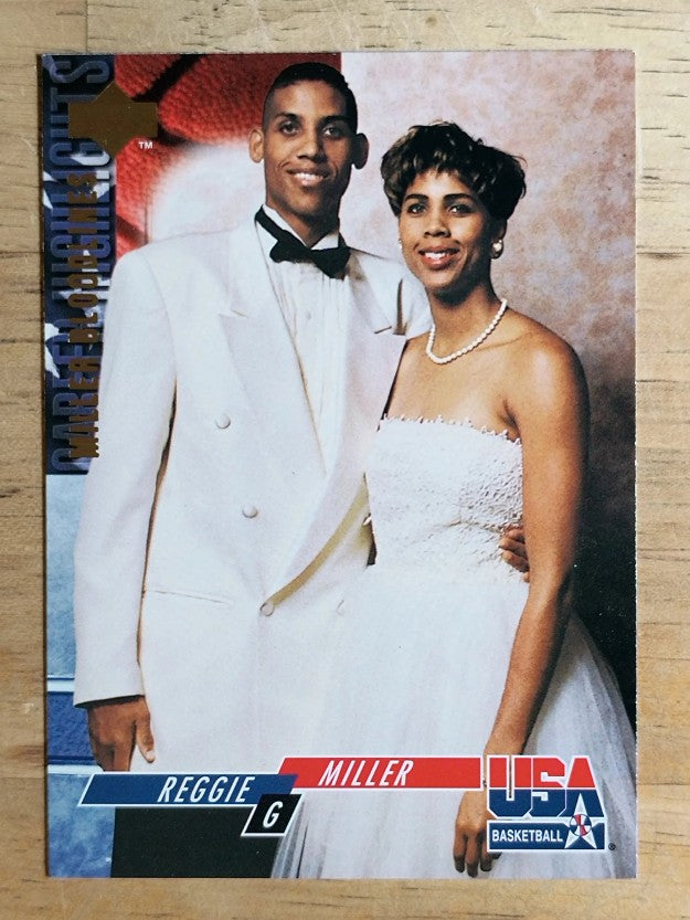 1994 Upper Deck USA #38 Reggie Miller/Miller Bloodlines