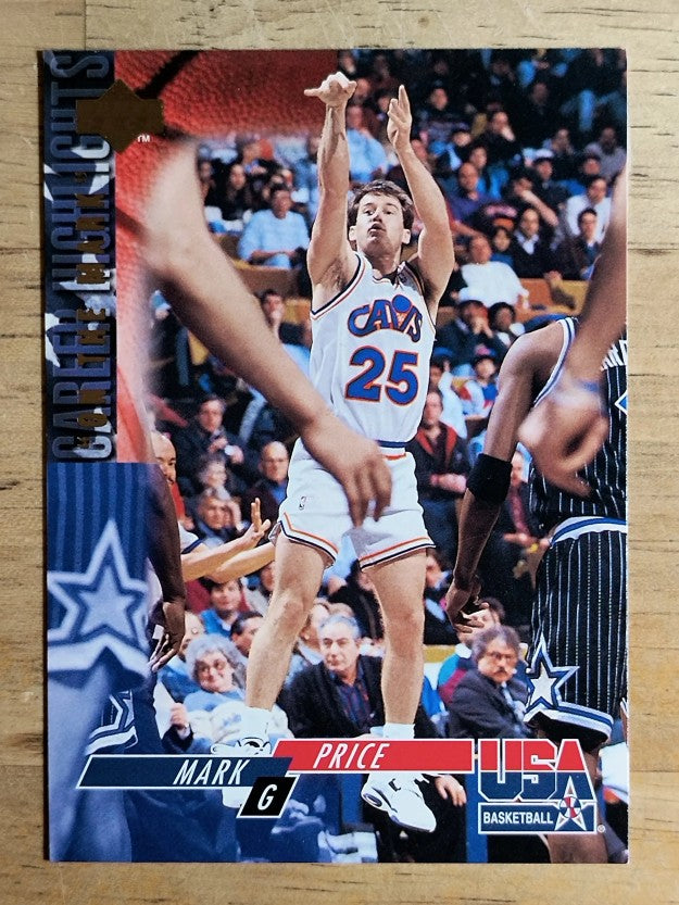 1994 Upper Deck USA #58 Mark Price/On The Mark
