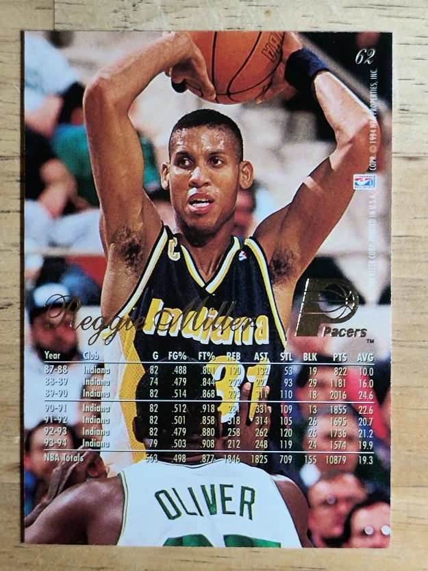 1994-95 Flair #62 Reggie Miller
