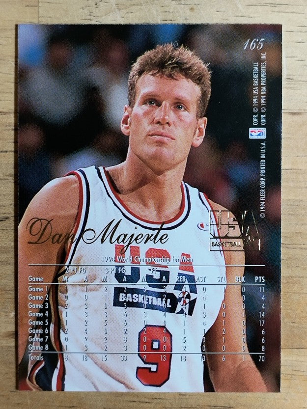 1994-95 Flair #165 Dan Majerle USA