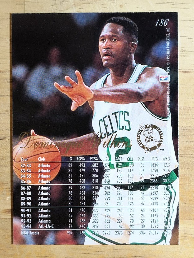 1994-95 Flair #186 Dominique Wilkins