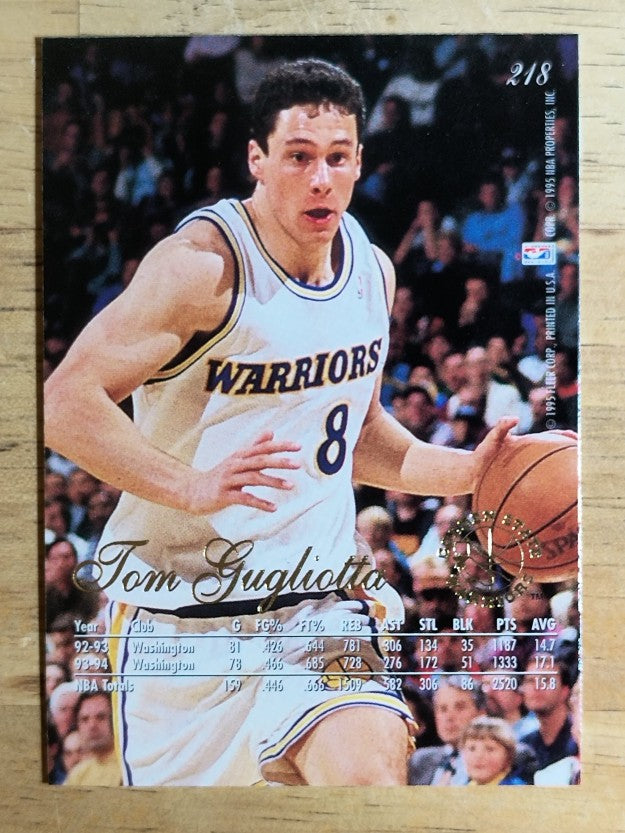 1994-95 Flair #218 Tom Gugliotta