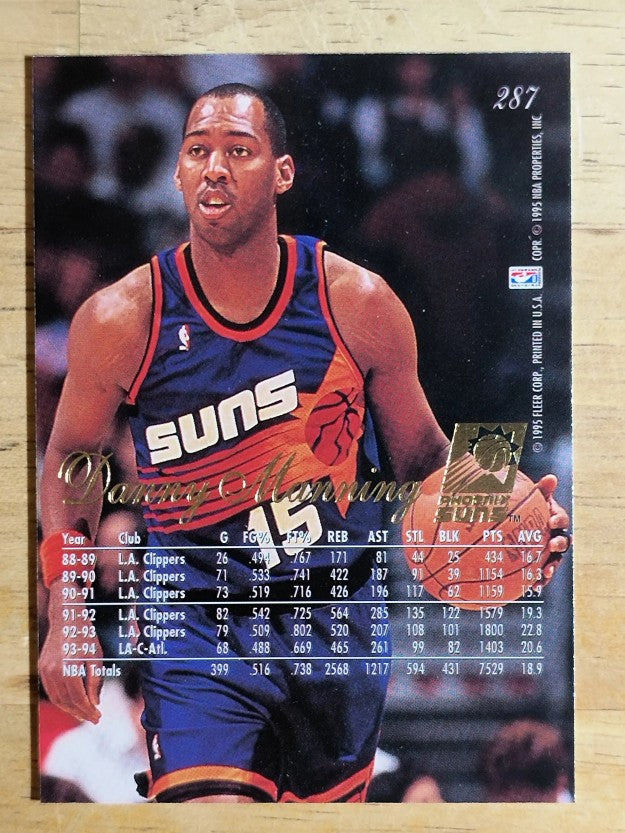 1994-95 Flair #287 Danny Manning