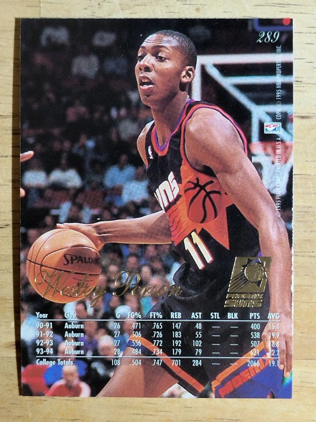 1994-95 Flair #289 Wesley Person RC