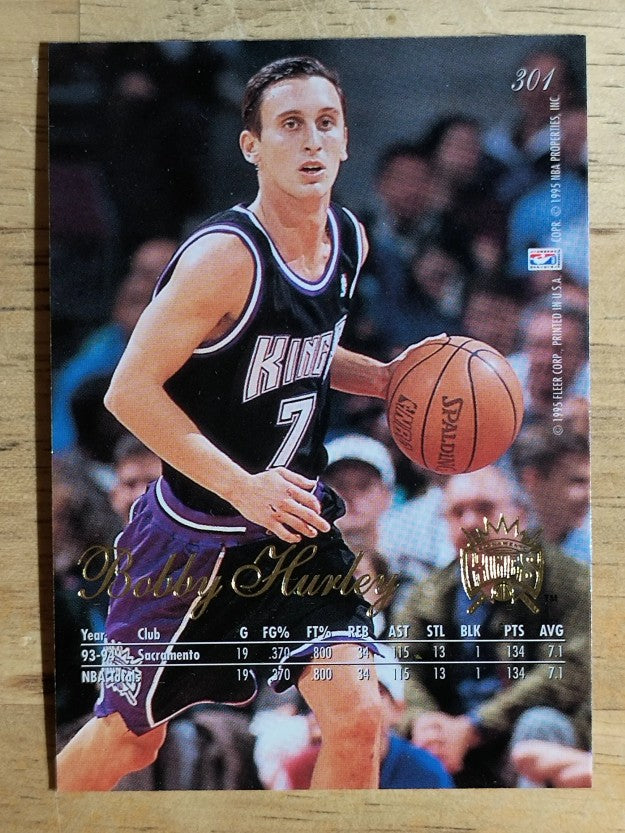 1994-95 Flair #301 Bobby Hurley