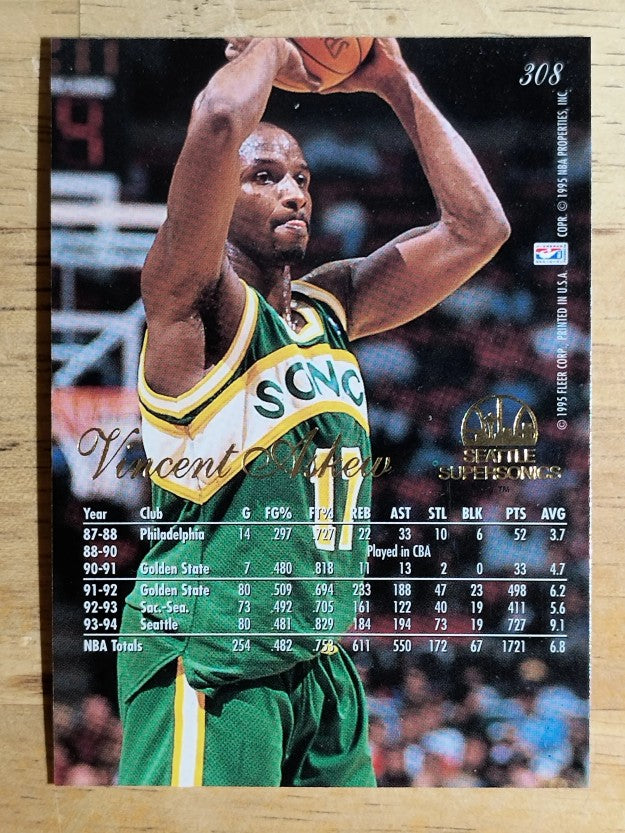 1994-95 Flair #308 Vincent Askew