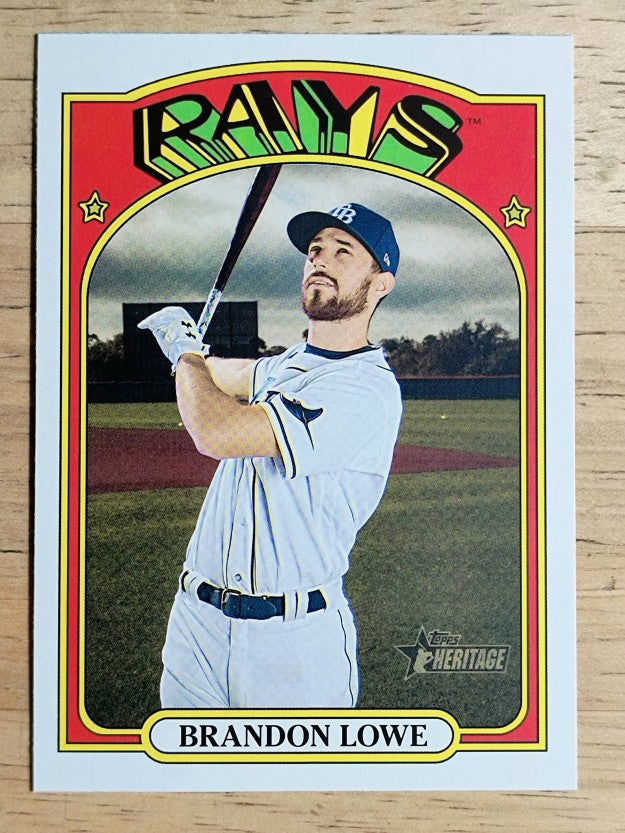 2021 Topps Heritage #241 Brandon Lowe