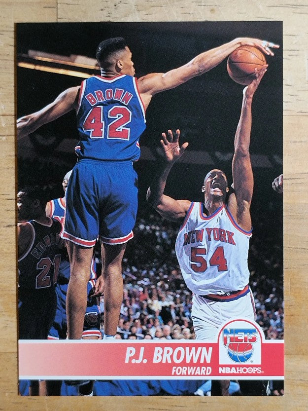 1994-95 Hoops #132 P.J. Brown