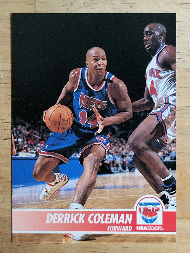1994-95 Hoops #133 Derrick Coleman