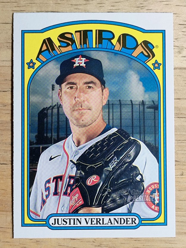 2021 Topps Heritage #247 Justin Verlander
