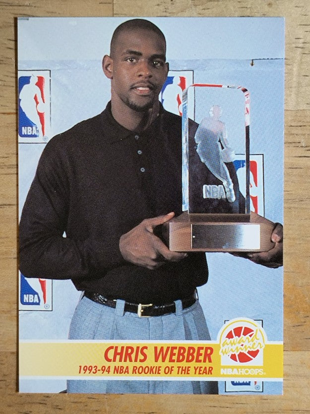 1994-95 Hoops #259 Chris Webber AW