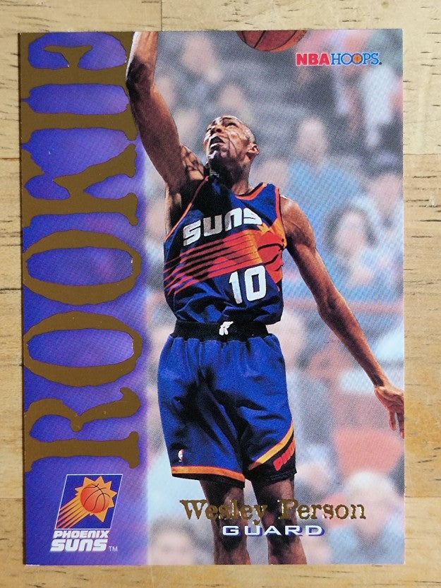 1994-95 Hoops #364 Wesley Person RC