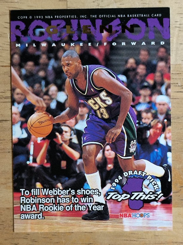 1994-95 Hoops #421 Glenn Robinson TOP/Chris Webber