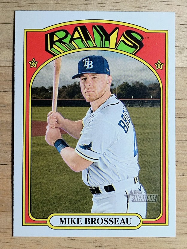 2021 Topps Heritage #260 Mike Brosseau